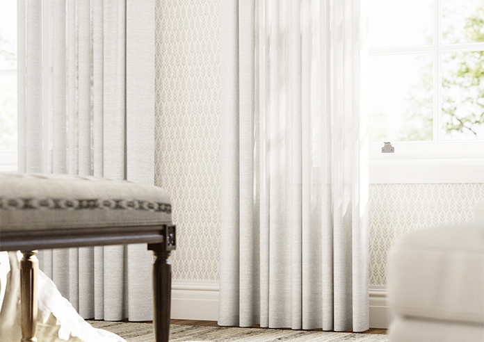 Tanami Voile, Glacier Grey - Made to Measure Curtains - Image 5